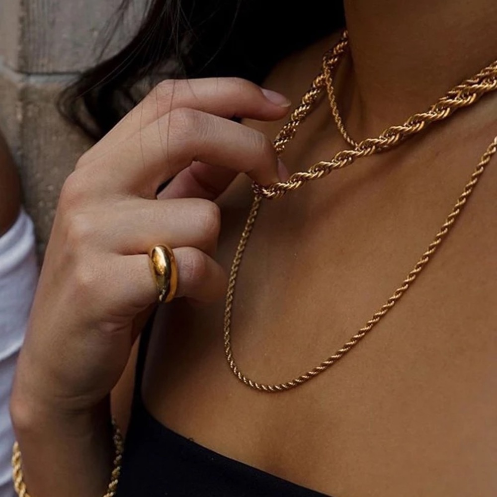 Re-stocked 6mm Rope Chain necklace